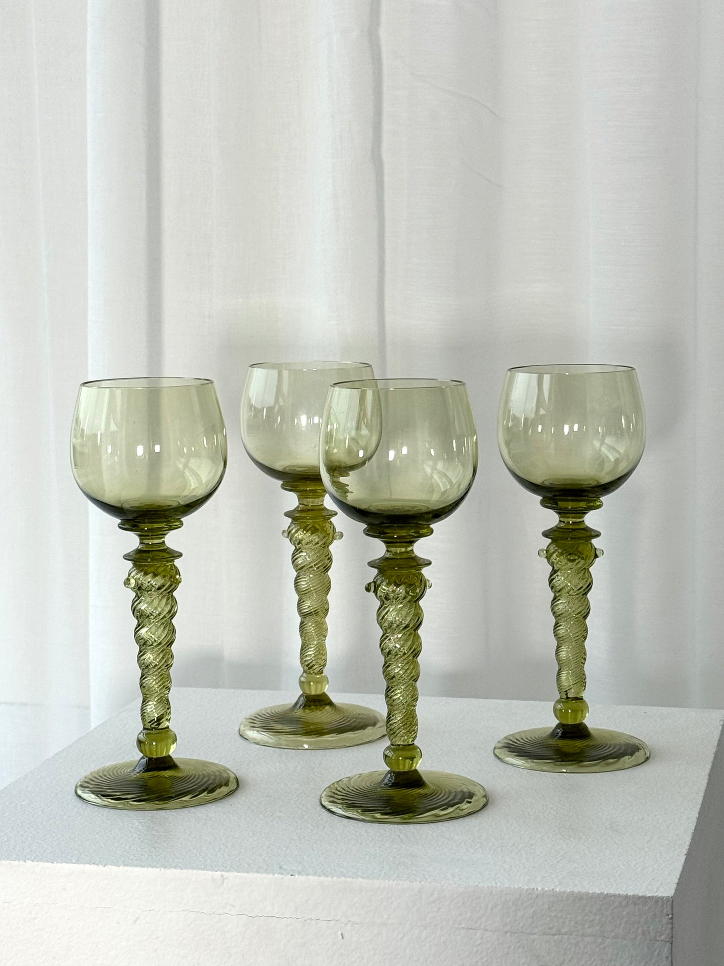 Swirling Wine glasses