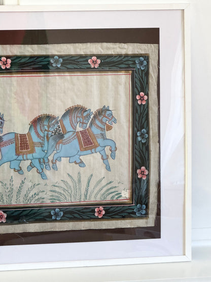 Framed horses