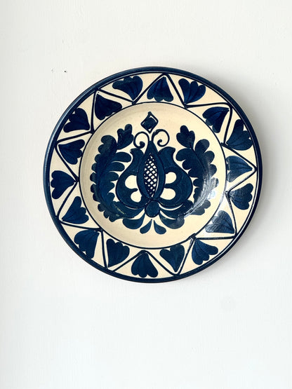 Ceramic blue bowl
