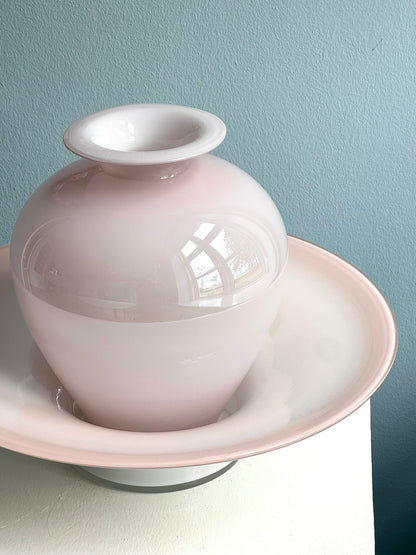 Murano vase and bowl