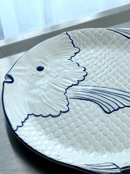 Ceramic fish dis