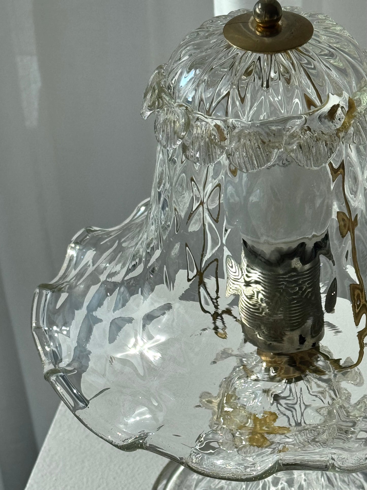 Vintage Murano table lamp