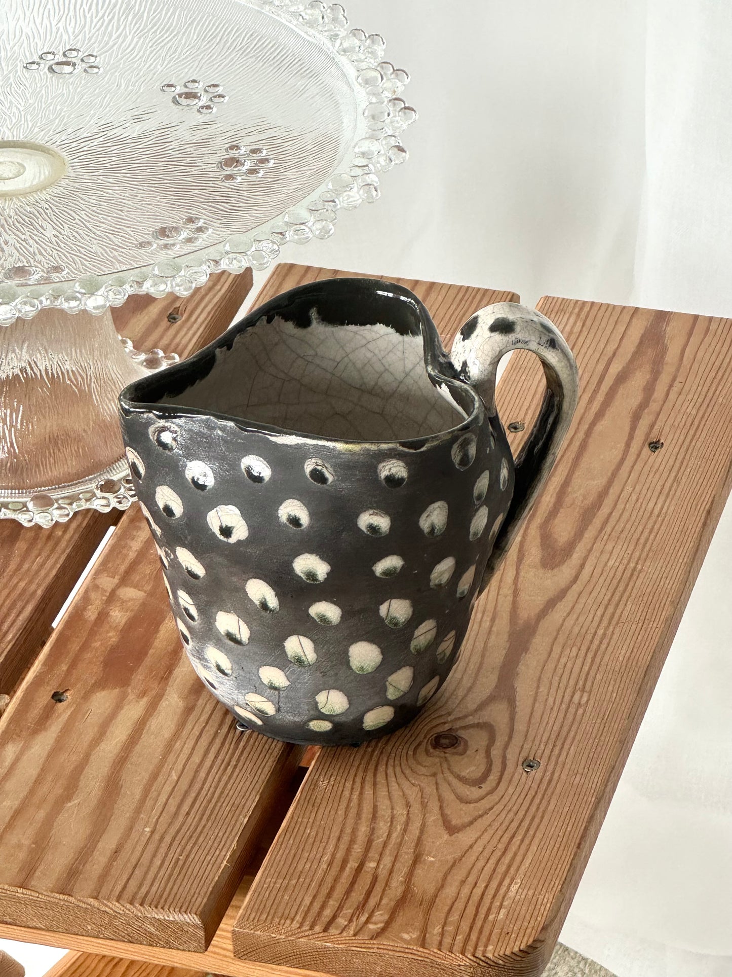 Ceramic milk jug