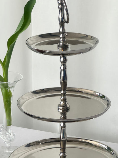 3 tier etagere
