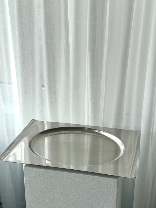 Steel dish