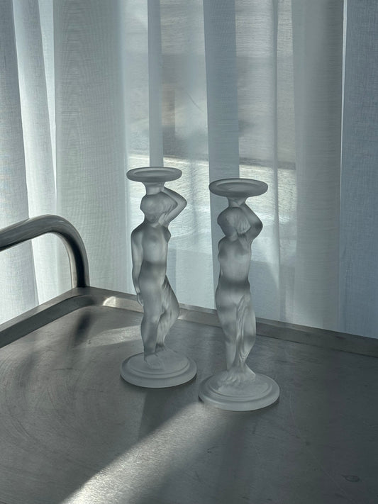 Venus candleholders