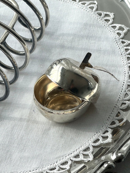 Silver plated Apple