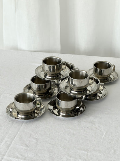 Inox italy espresso cups