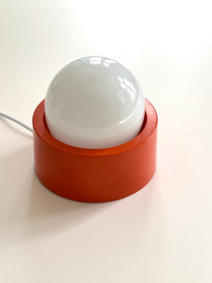Vintage orange lamp