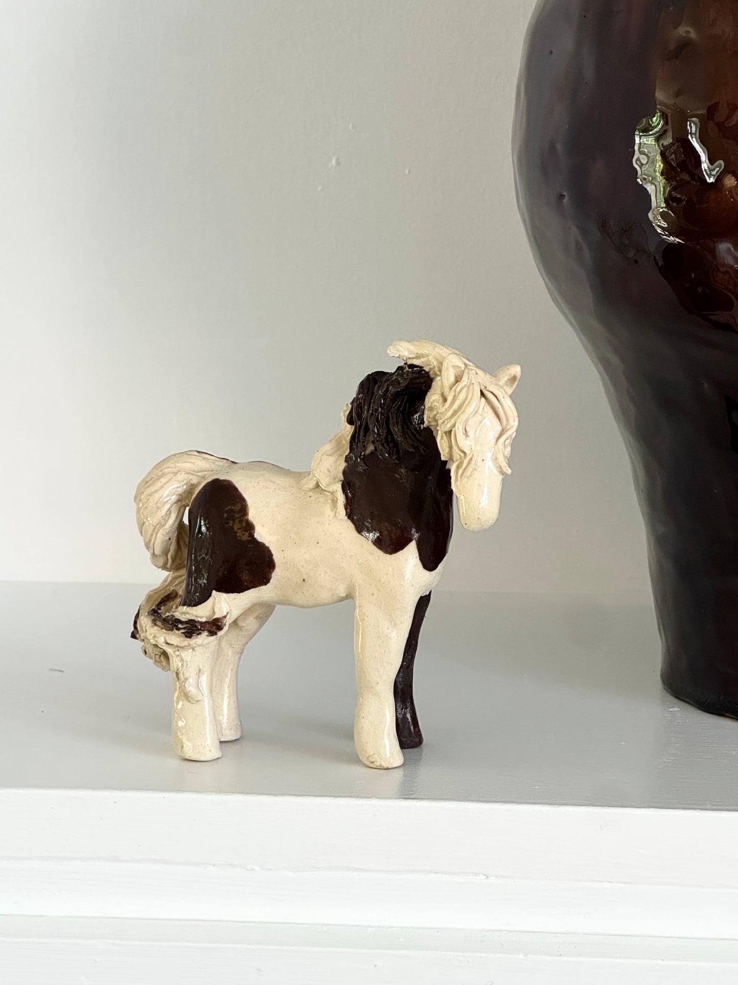 Handmade ceramic pony