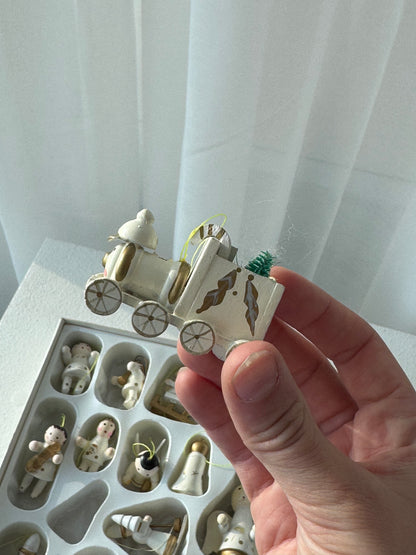 Wooden german ornaments