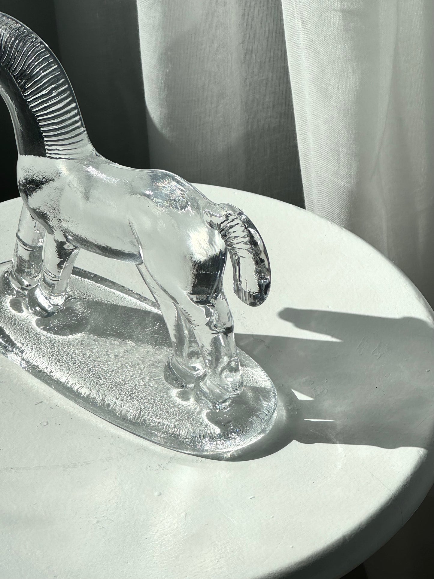 Glass horse