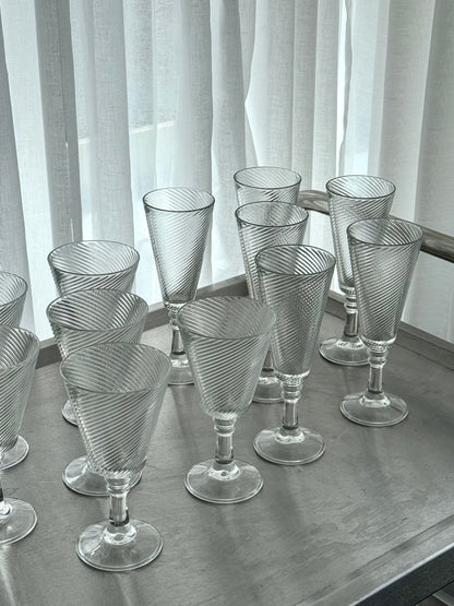 Swirling glasses