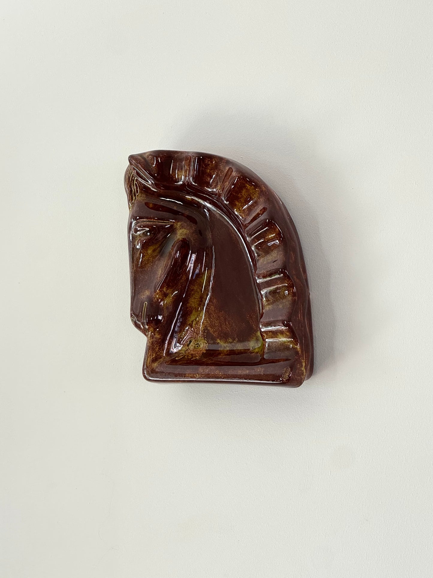 Wall hung horse