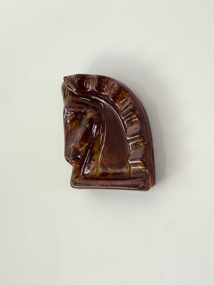 Wall hung horse