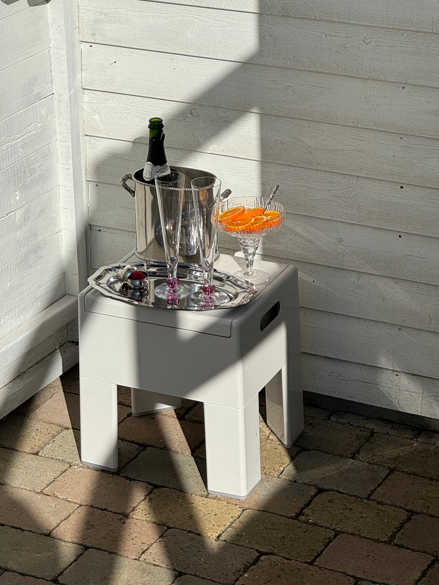 Tall Champagne glasses