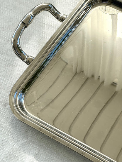 Silver plated tray