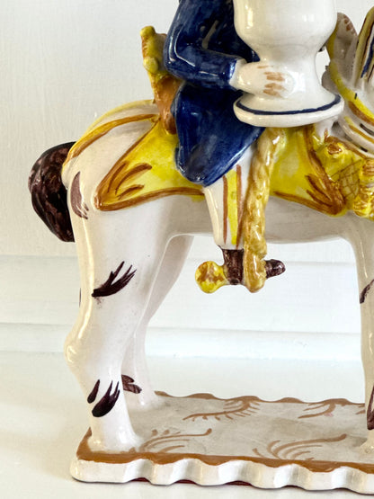 Handmade ceramic candleholder