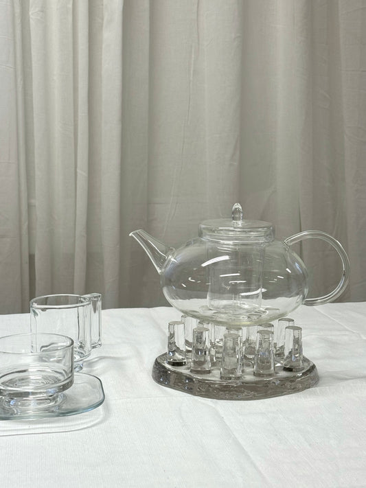 Glass teapot