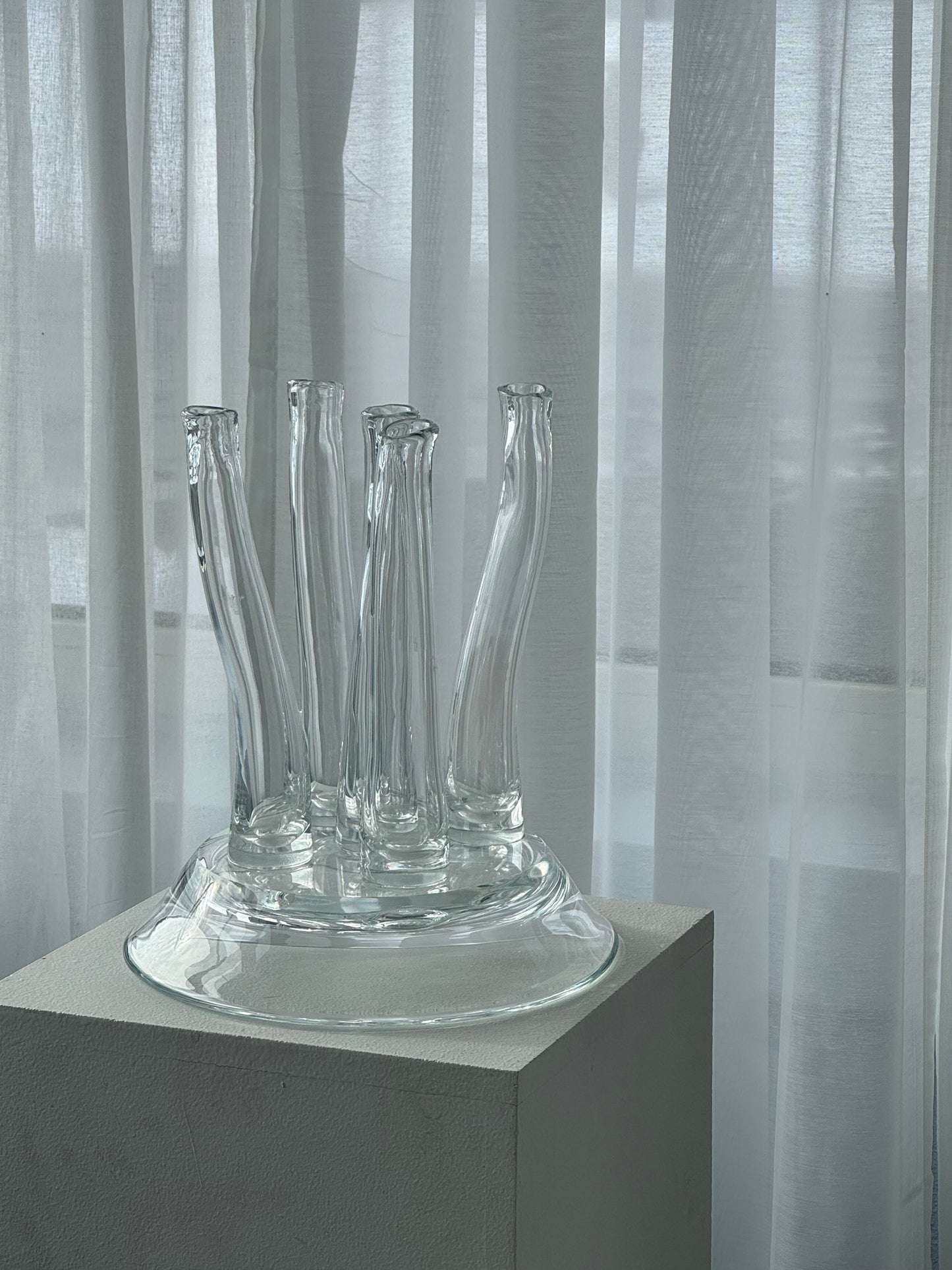 Italian glass vase