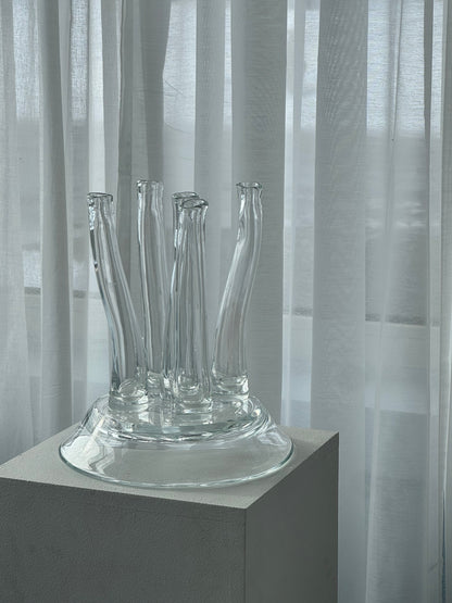 Italian glass vase