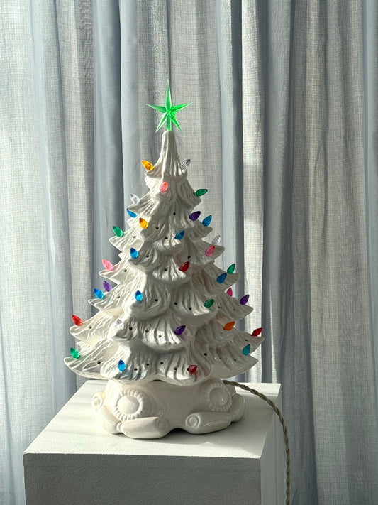 Big ceramic Christmas three