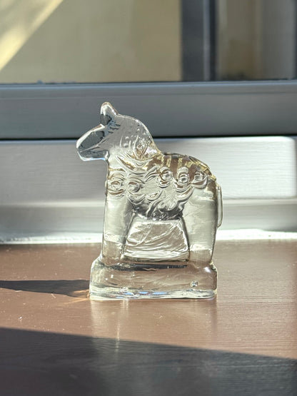 Glass Dala horse