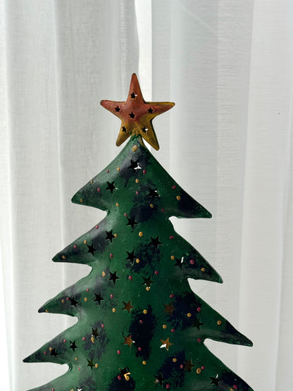 Christmas tree candle holder