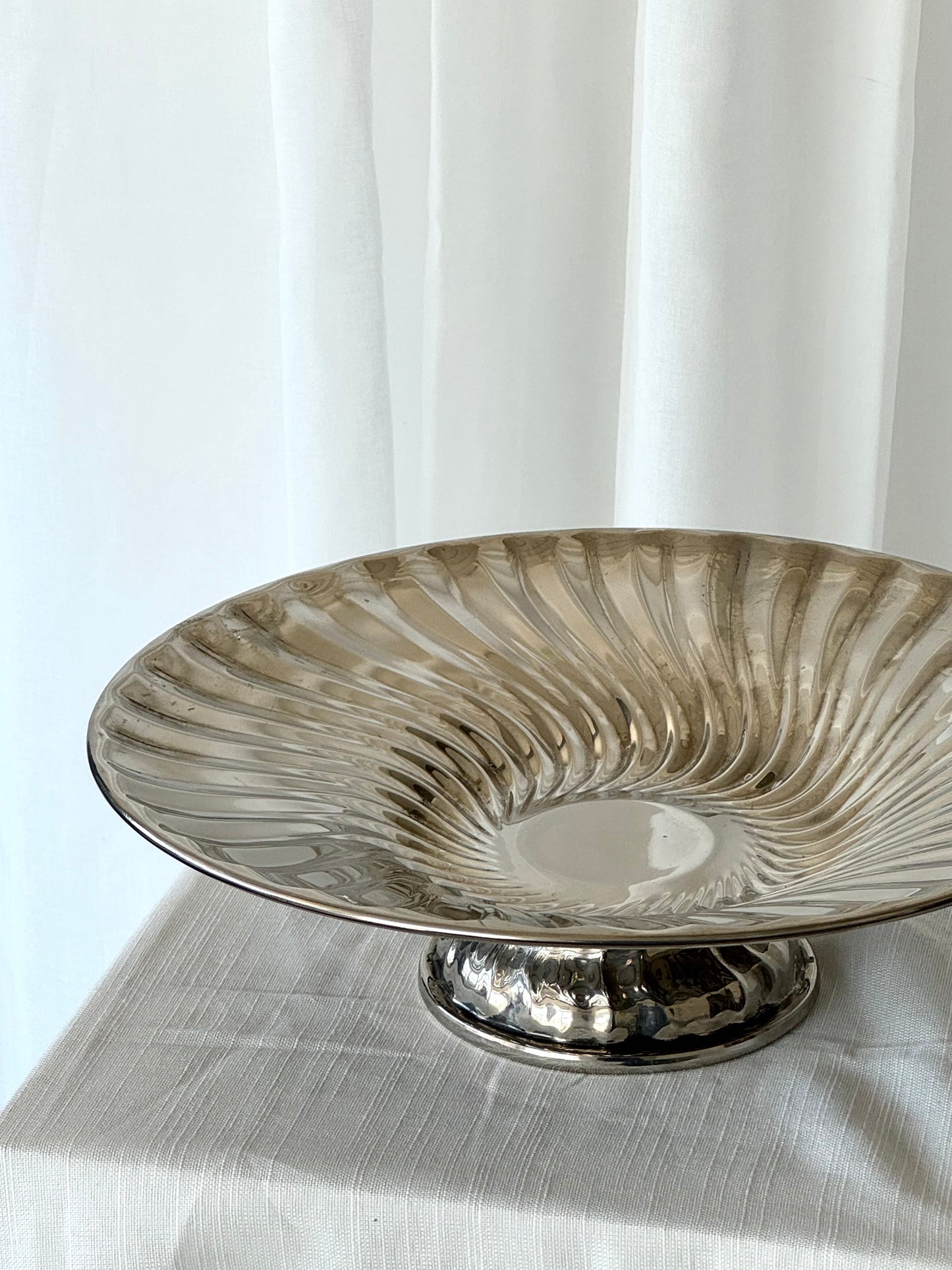Silver plated stand