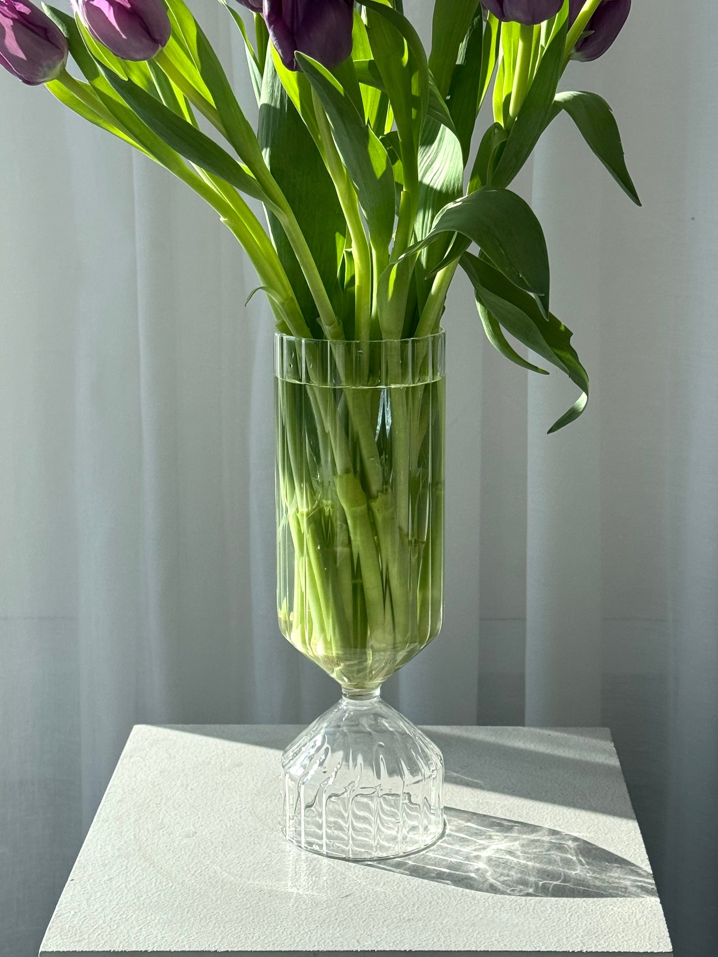 Glass vase