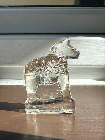 Glass Dala horse