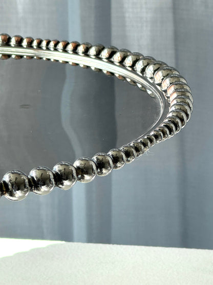 Silver plated stand