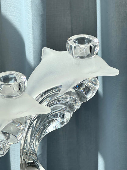 Dolphin candleholder