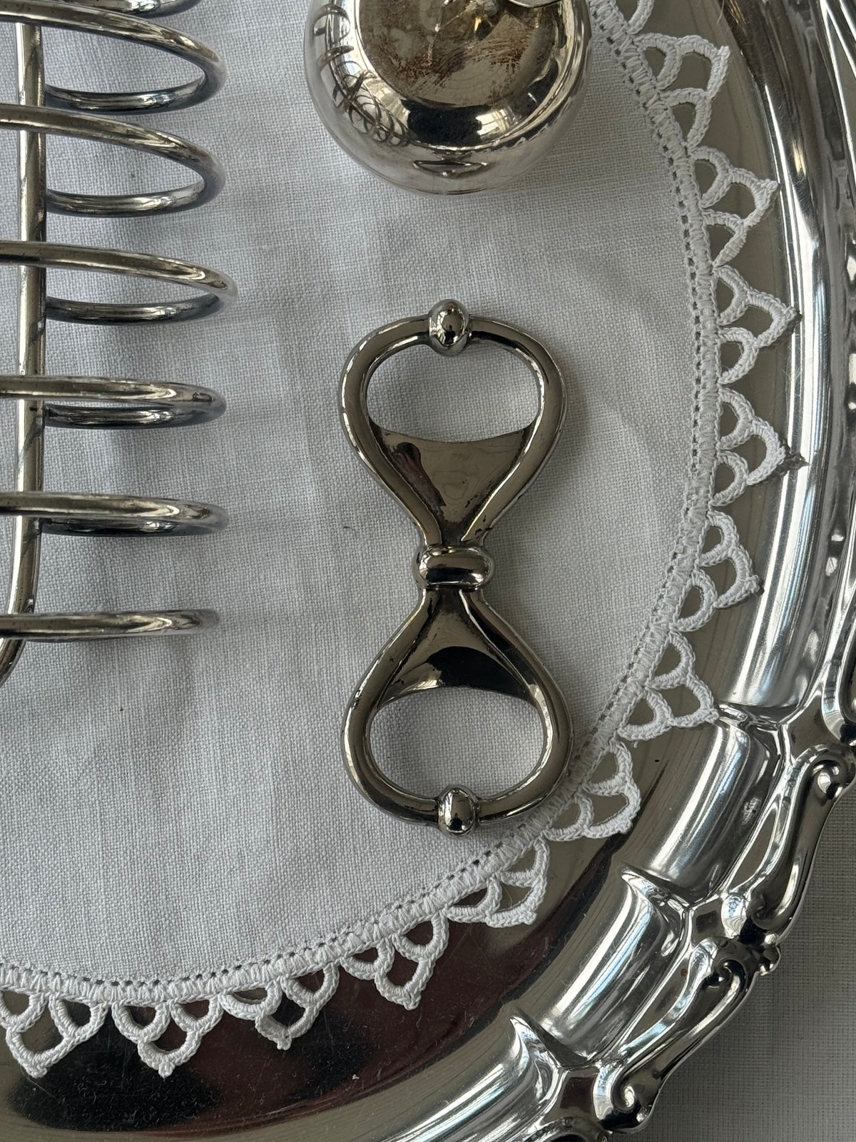 Silver plated Bottle opener