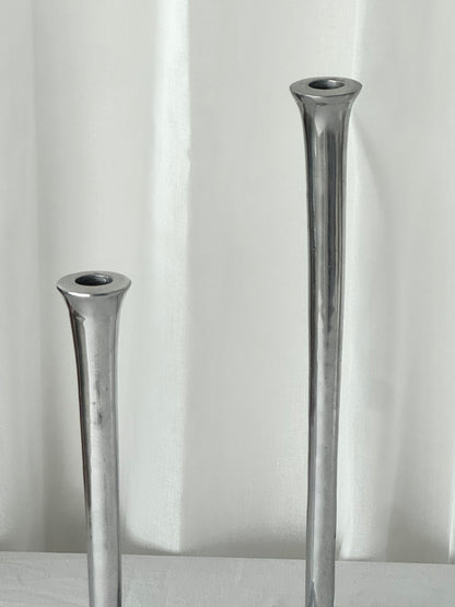 Aluminium candleholder