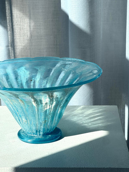 Handmade blue bowl