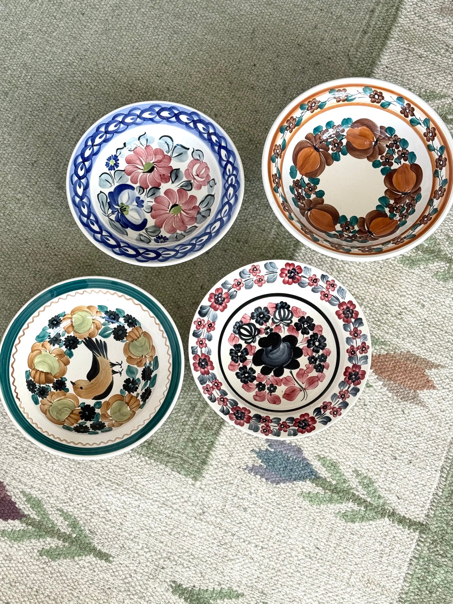 Polish Faience bowls