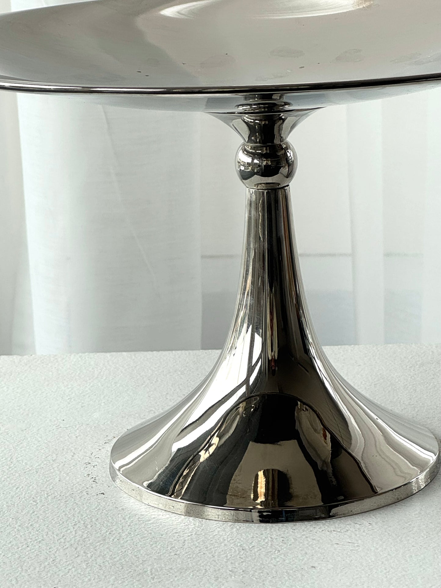 Silver plated stand