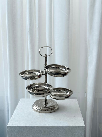 Vintage serving tower