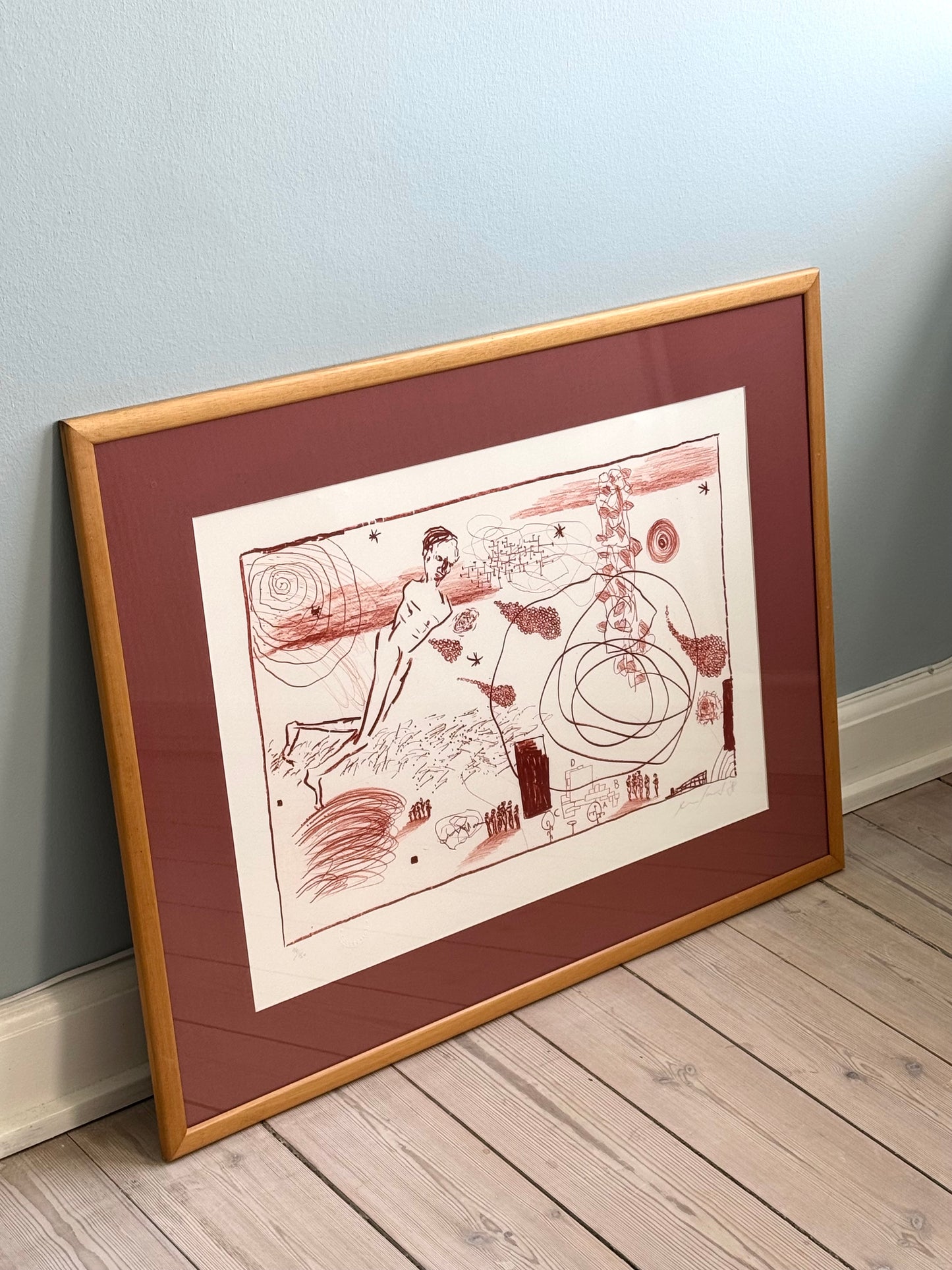 Novotel collection lithograph