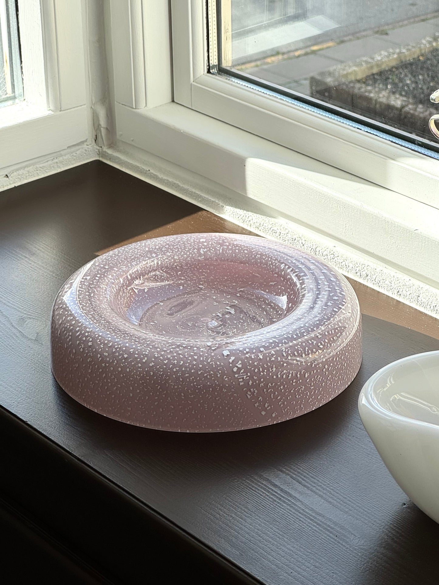 Pink Murano Bowl