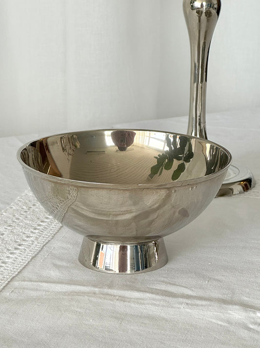 Silver plated bowl