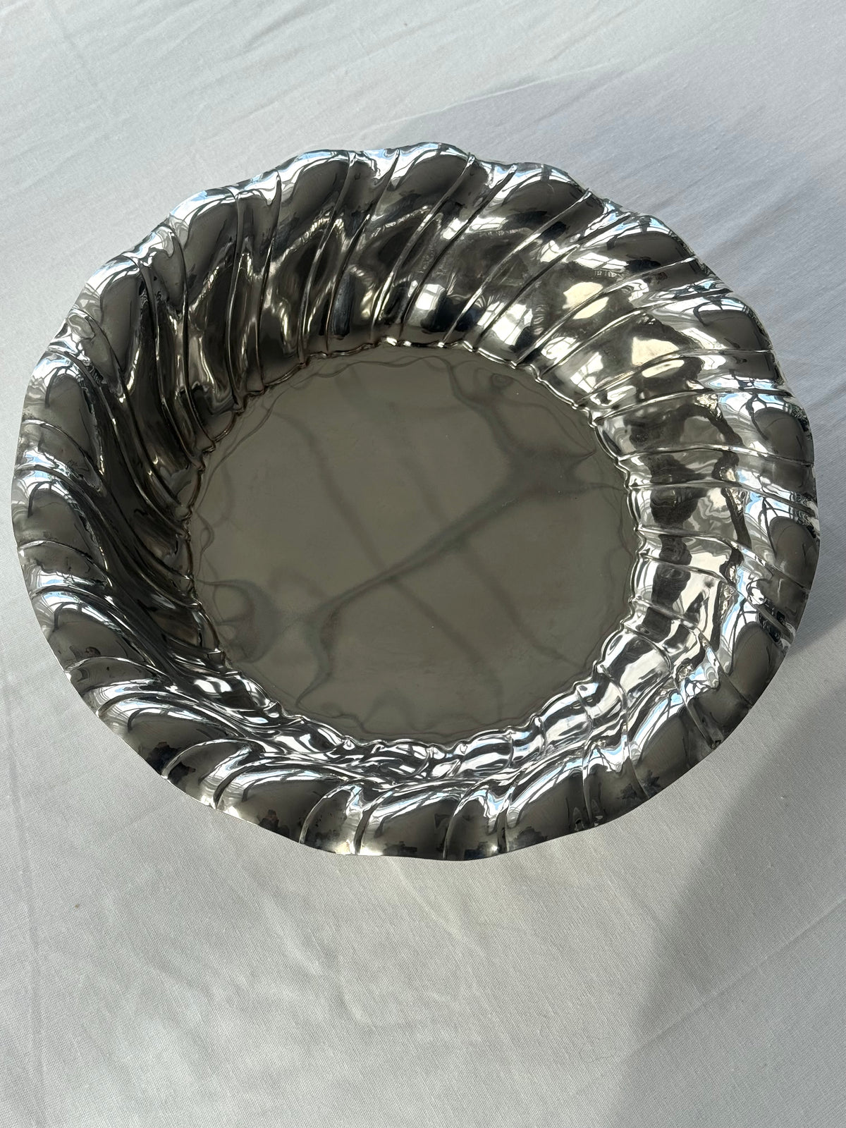 Silver plated bowl