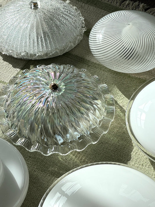 Iridescent Murano lamp