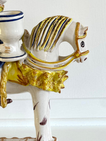 Handmade ceramic candleholder