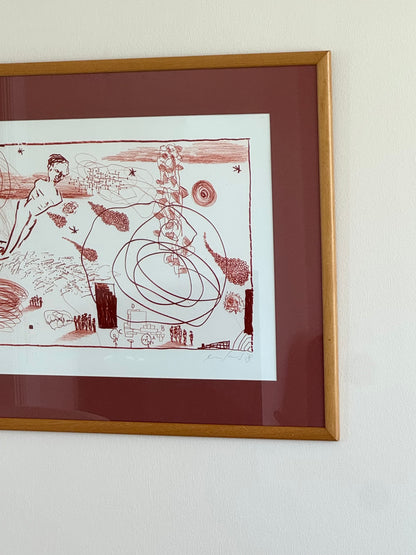 Novotel collection lithograph
