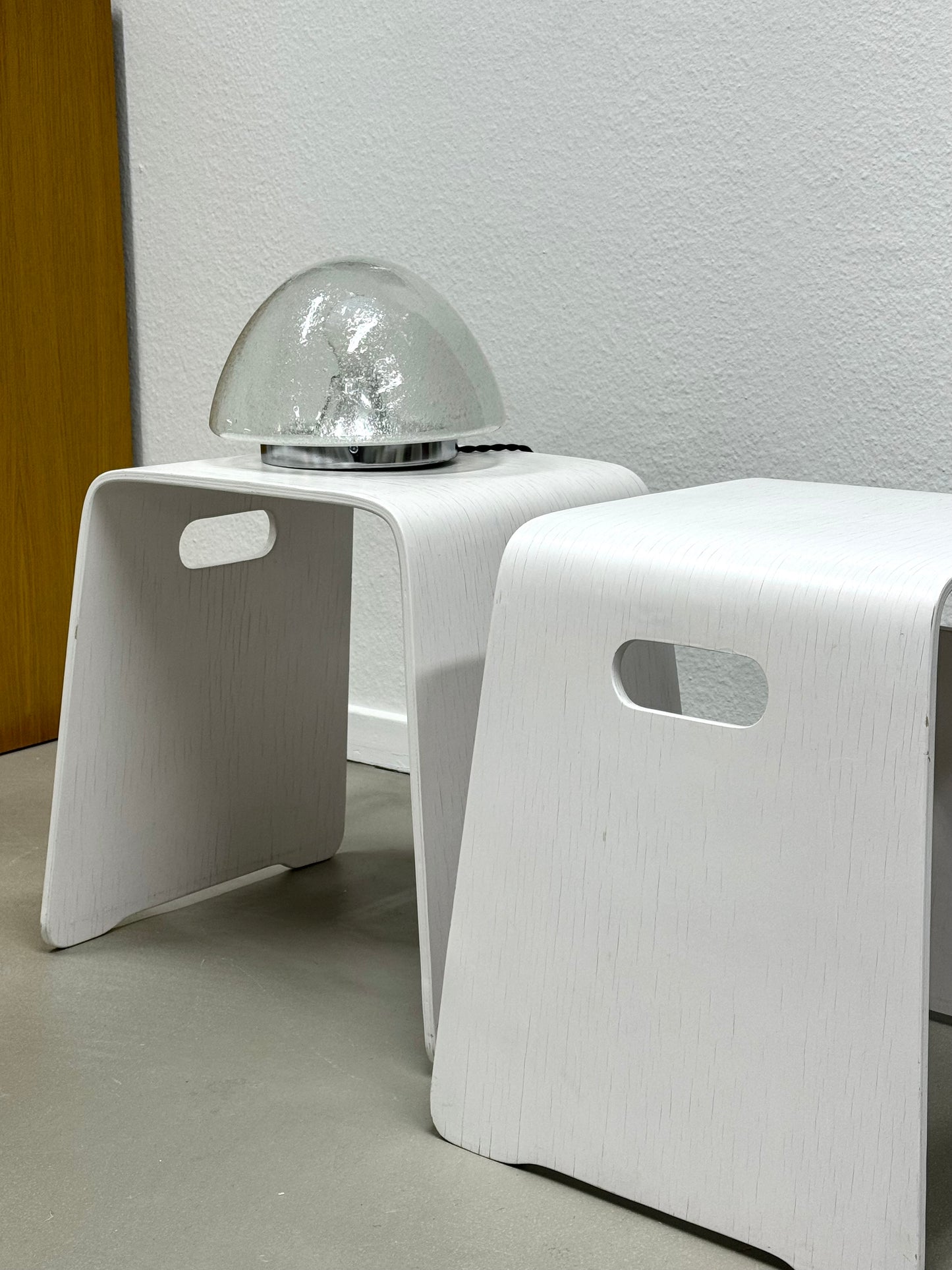Wooden side table