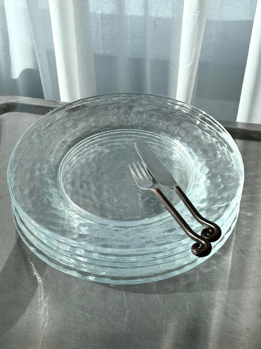 Heavy glass plates