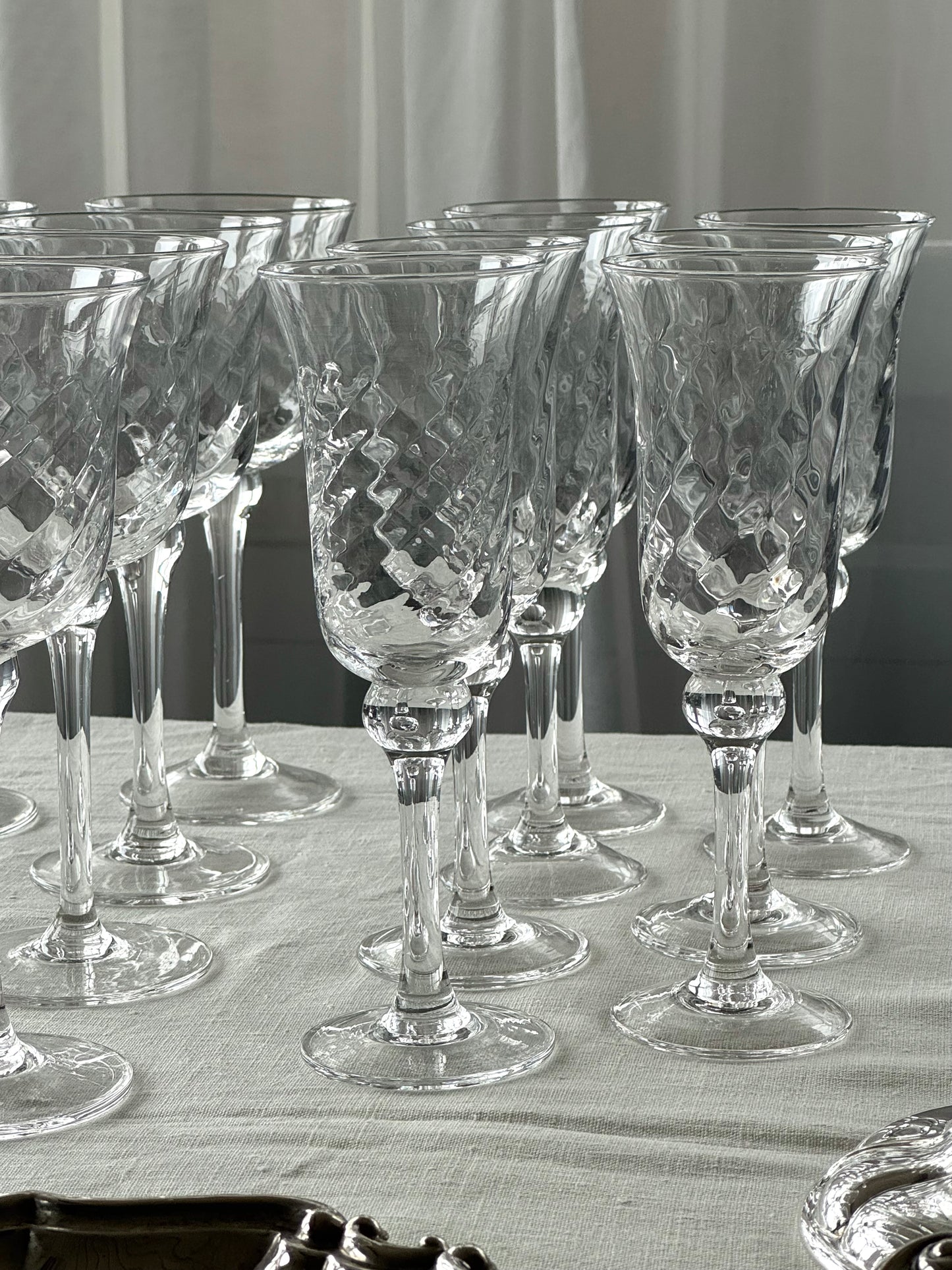 Swirling glasses