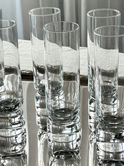 Tall chunky glasses
